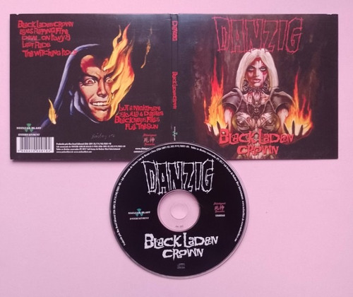 Cd Danzig - Black Laden Crown - Digipack - Nacional