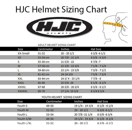 Casco Moto Hjc Is-17 Tridents Mc-5 Lentes Y Antivaho Incl.