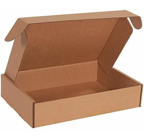 Caja Envíos Literatura Deluxe 14x10x3 Kraft (pack 50)