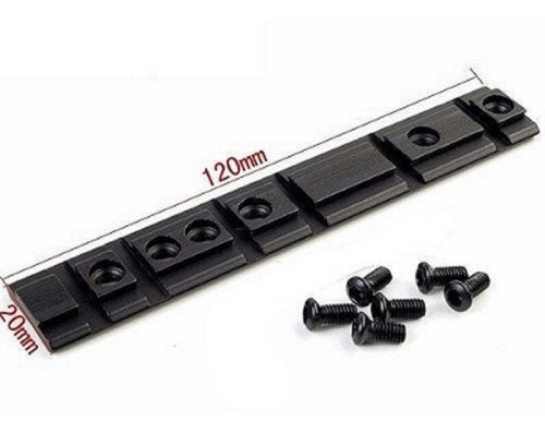 Trilho Picatinny De 11mm Para Carabinas Rifles Espingarda -