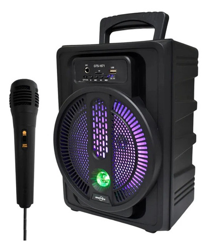 Caixa De Som Bluetooth Portátil Sem Fio De 8 Polegadas
