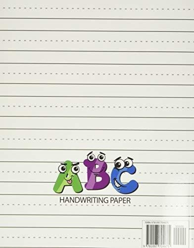 Kindergarten Writing Paper With Lines For Abc Kids.., De John, Sm. Editorial Independently Published En Inglés