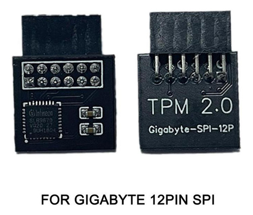 Placa De Módulo De Seguridad De Cifrado Tpm 2.0, Tarjeta Rem