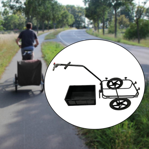 Remolque De Carga Para Bicicletas, Portátil,