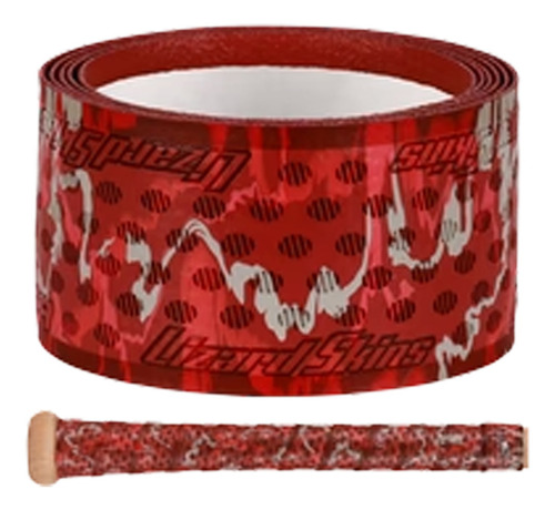 Grip Cinta Para Bat Beisbol Softbol Ultra Dsp Lizard Skins Color Scarlet Camo