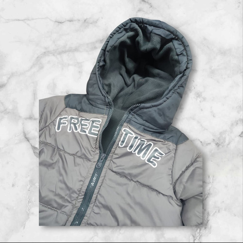 Campera Con Polar Combinada Free Time Nene
