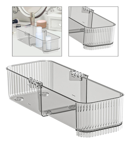 4 Organizador De Cajones Ajustable, Multifuncional, S