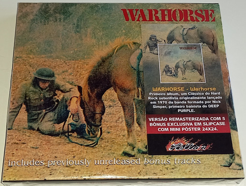 Cd Warhorse - Warhorse (slipcase/lacrado)