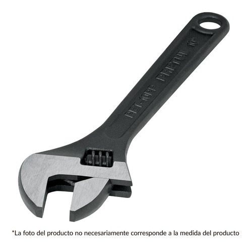 Llave Perico 10'' Pavonada Blister Pretul 21824