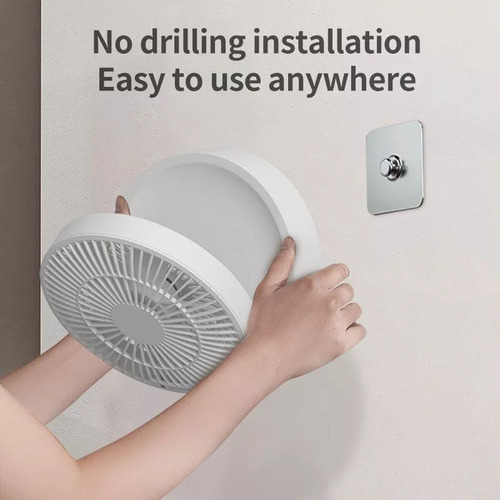 Ventilador Eléctrico Plegable Portátil Con Carga Usb D