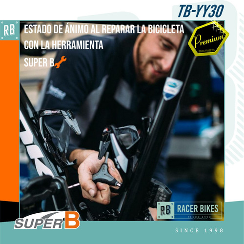 Imagen 3 de 8 de Herramienta Llave Super-b Y Tb-yy30 Torx T10-t25-t30 - Racer