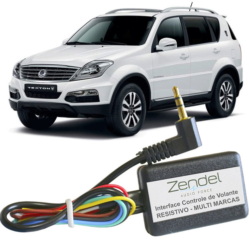 Interface Controle Volante Ssang-yong Rexton 02/18 Resistiva