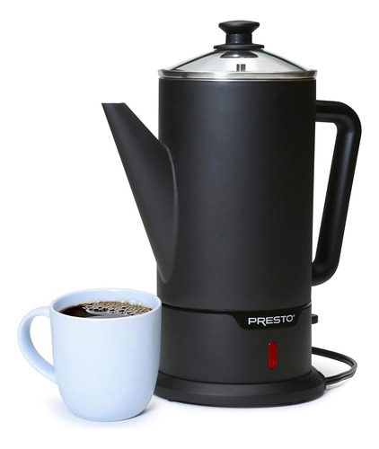 02815 Percoladora De Café De Acero Inoxidable Sin Cabl...