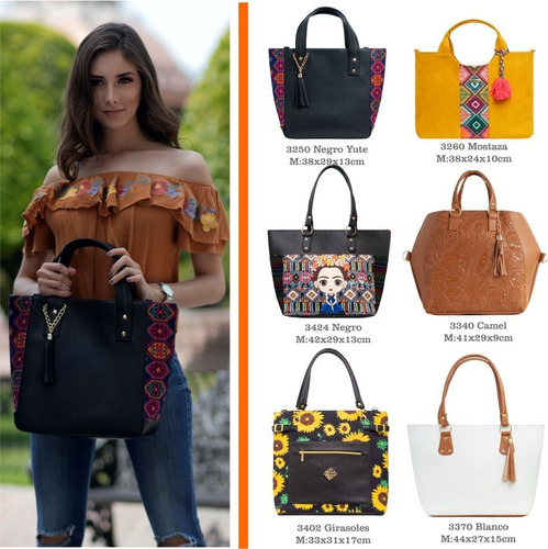 Bolso Dama Mod3250 Negro Bolsa Fabricante Envio Gratis