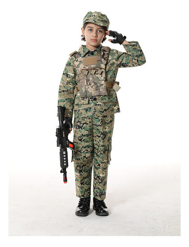 Disfraz Infantil De Carnaval, Disfraz De Soldado, Militar