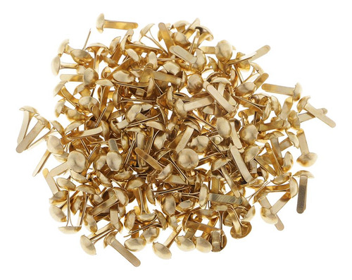 1200x Clavos De Metal Adorno Dorado Para Hacer Tarjetas Diy