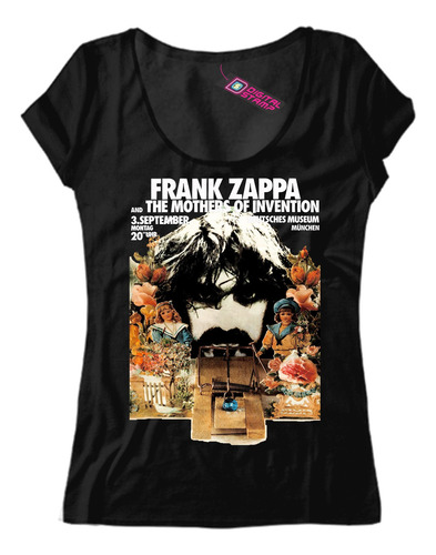 Remera Mujer Frank Zappa The Mothers Of Invention Mb54 Dtg