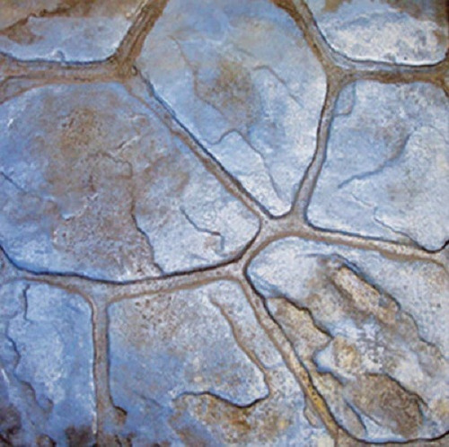 Imagen 2 de 7 de Molde Piedra Acomodada Junta Gruesa P/concreto Estampado Spg