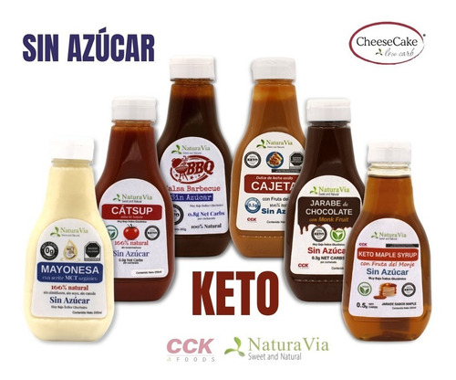 Fantastic Six / Kit De Jarabes Y Condimentos Keto