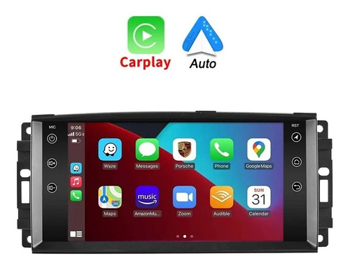 Estereo Android Jeep Liberty Gps Mapas Usb Bt 32 Gb Carplay 