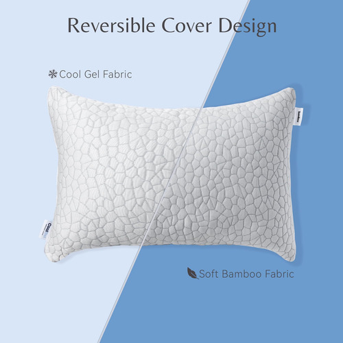 Cool Gel Almohada Reversible Viscoelastica Cómoda
