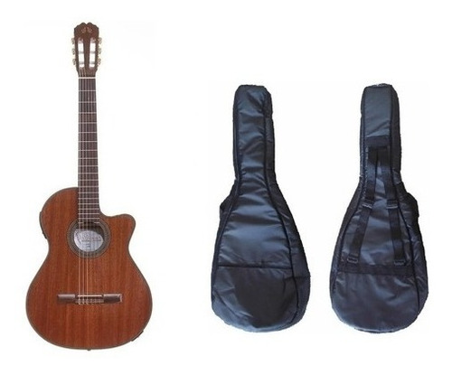 Guitarra La Alpujarra Oruba Prefix Fishman Con Funda