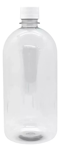 Envase Deuan Pet 500 Cc Botellita Con Tapa Pack 25 De Unidades Transparencia Cristalina Resistente A Golpes Y Caídas Cuello De 28 Mm Cierre Hermético Superficie Ideal Para Etiquetas