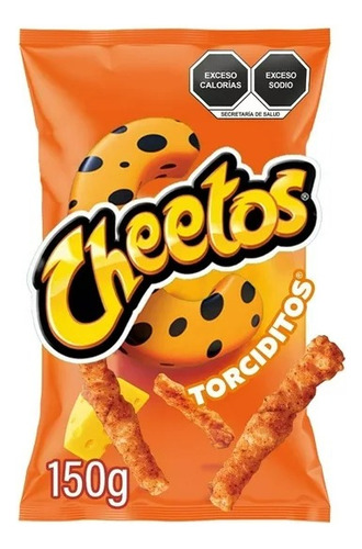 4 Pzas Botana Cheetos Torciditos Chile Y Queso 150 G