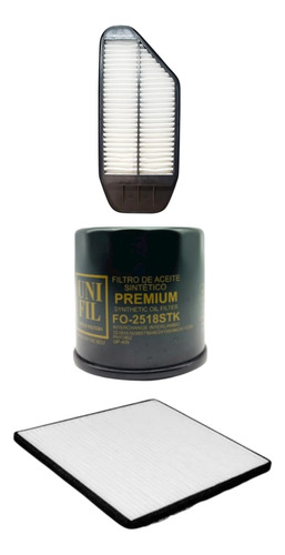 Kit Filtros (sintetico) Spark 1.2l 2011 2012 2013 2014 2015