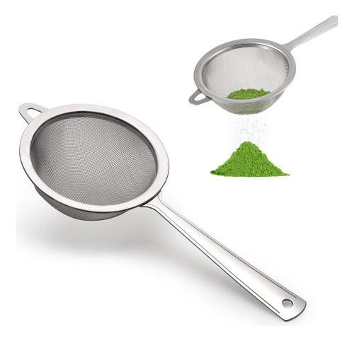 Tamiz Para Matcha, Colador De Té Fino En Acero Inoxidable