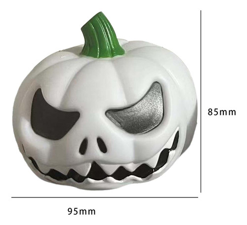El Escritorio De La Luz De La Calabaza De Halloween Del Led
