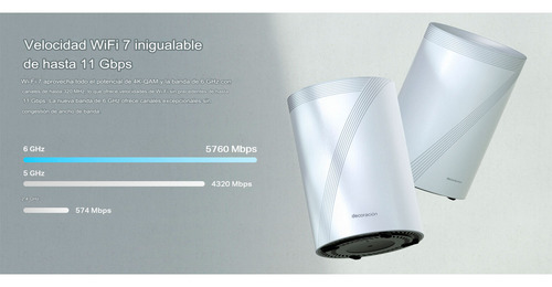 Tp-link Deco Be65 3 Pack Mesh Sistema Wifi 7 Be11000