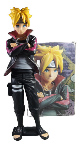 Figura Boruto Uzumaki - Naruto 22cm En Caja