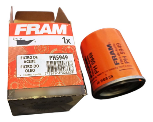 Filtro  Aceite Fiat Uno Palio Siena Fiorino Mobi Fram Ph5949