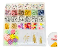 Comprar Caja Para Armar Pulseras Kit Bijouterie Bijou Mostacillas M