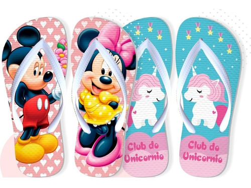 Sandalias Infantil Menina Com Brinde Kit 2 Chinelos 27/28 Up