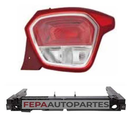 Mica Faro Giro Trasero Hyundai Grand I10 16 / 18 4 Puertas  