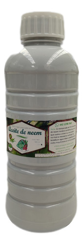 1 Litro Aceite De Neem Extra Virgen Puro