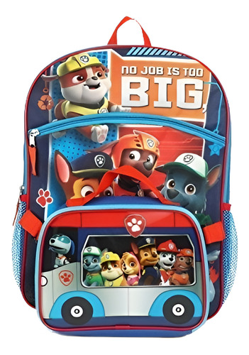 Mochila Upd Nickelodeon Paw Patrol De 16 Pulgadas Con Kit De