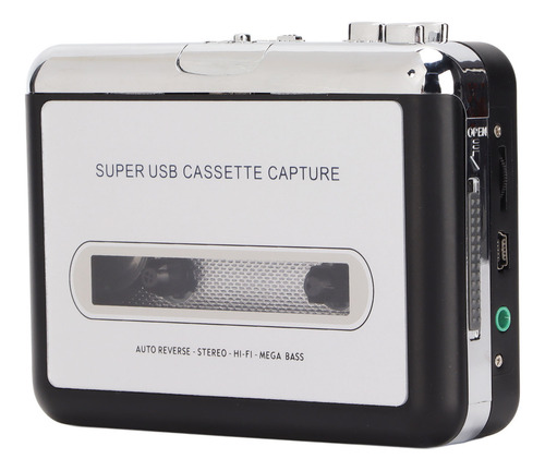 Reproductor De Casetes Portátil, Convertidor De Cinta A Mp3