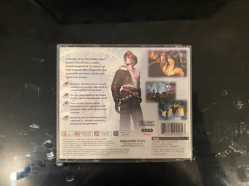 Final Fantasy 8 Ps1 Original Americano Todos Cds (Usado)