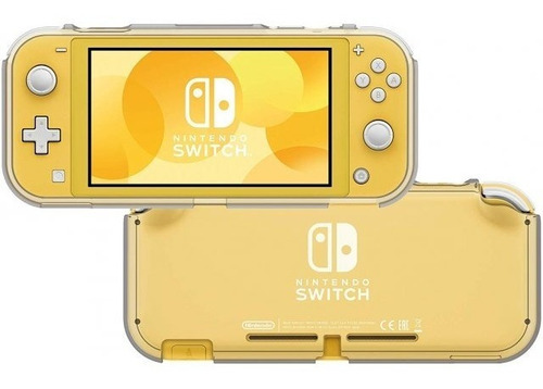 Case Carcasa Semidura Tpu Para Nintendo Switch Lite + Lamina