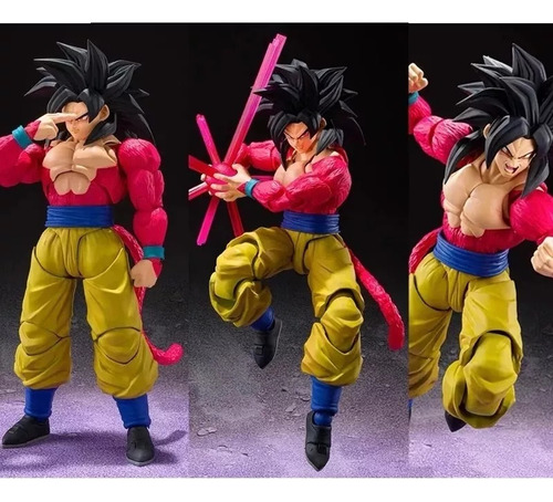 Brinquedo De Ação Shf Son Goku Dragon Ball Z Super Saiyan 4