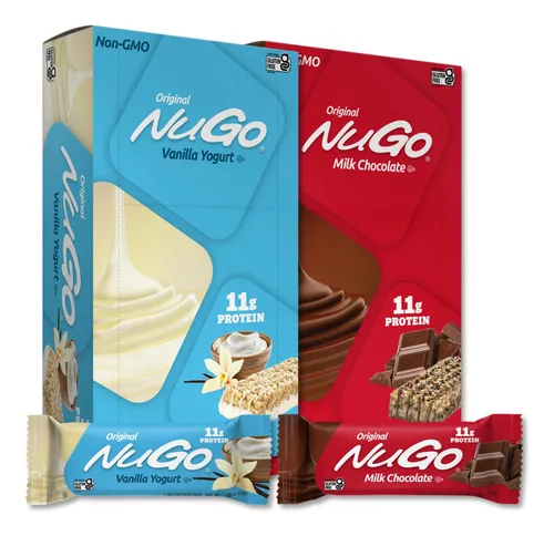 Nugo Variedad Original, Yogur De Vainilla 15 Barras Y Chocol