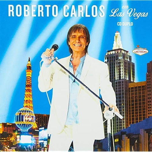 Cd Roberto Carlos Em Las Vegas - Cd Duplo