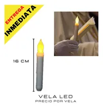 Comprar Velas Ld Boda Comunión Cumpleaños 16cm Cafe Decoración Altar