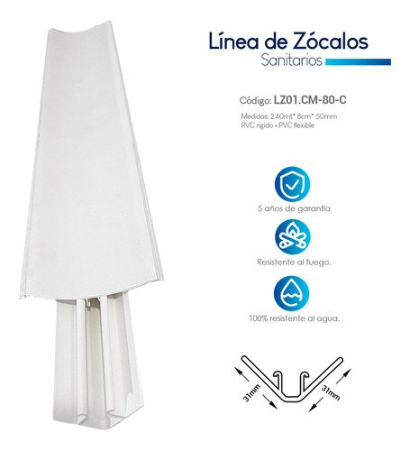 Zocalos Sanitarios Vidar