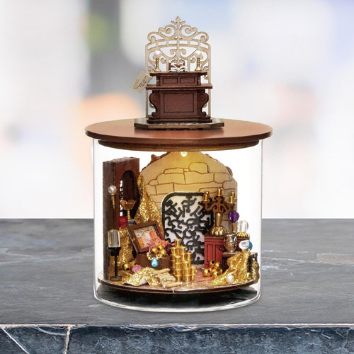 Dream Bottle Muñecas En Miniatura De Madera Para Niños
