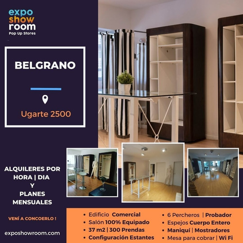 Imagen 3 de 8 de Alquiler De Showrooms Y Locales Equipados Por Hora | Día | Planes Mensuales