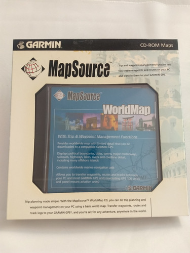 Garmin Mapsource Worldmap